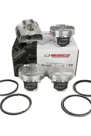 WISECO PISTON KIT FOR MITSUBISHI 4G63 2.0L 7 BOLT - 85.25MM BORE/0.25M Weekend Sale