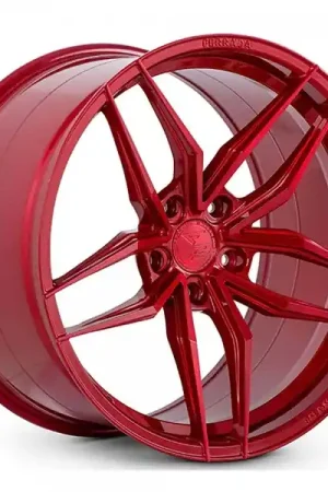 20" Ferrada Wheels F8-FR5 Brushed Rouge Flow Formed Rims Trusted Brand