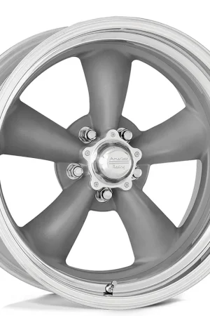 17" American Racing Wheels Vintage VN205 Classic Torq Thrust II Custom Torq Thrust Gray with Polished Lip Rims Hot Picks
