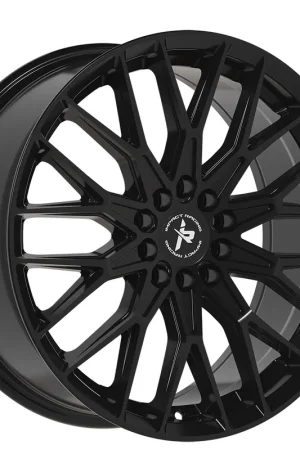 17" Impact Racing Wheels 501 Gloss Black Rims Best Choice