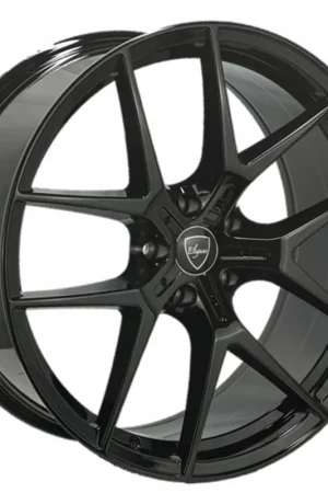 20" Elegant Wheels E017 Gloss Black Rims Reduced Price