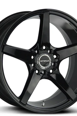 16" Strada Wheels Perfetto Black Rims Trusted Brand