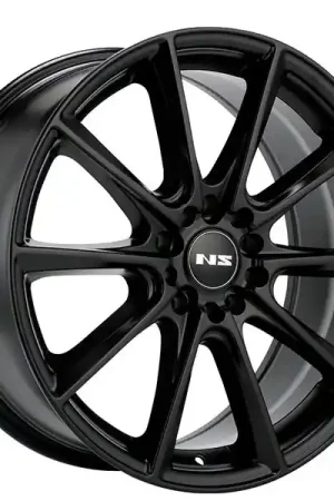 16" NS Wheels Tuner NS1805 Matte Black Rims Free Shipping