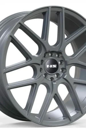 16" NS Wheels Tuner NS1502 Matte Grey Rims Best Seller