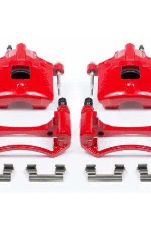 Express Delivery Power Stop 97-05 Buick Century Front Red Calipers w/Brackets - Pair — PMD Premier Motoring Development