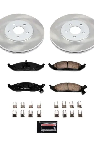 Best Seller Power Stop 96-00 Plymouth Breeze Front Semi-Coated Rotor Kit — PMD Premier Motoring Development