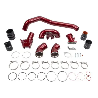 Limited Time Wehrli 07.5-10 GMC/Chevrolet 6.6L Duramax Stage 1 High Flow Intake Bundle Kit - WCFab Grey - WCF100324-GRY