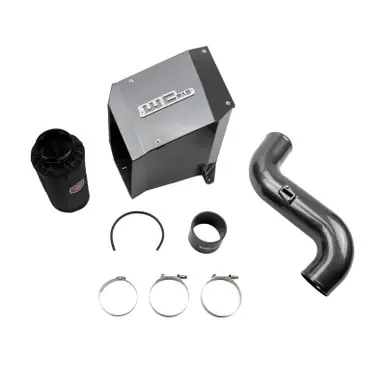 Latest Wehrli 07.5-10 Chevrolet Duramax LMM 4in Intake Kit - WCFab Grey - WCF100193-GRY