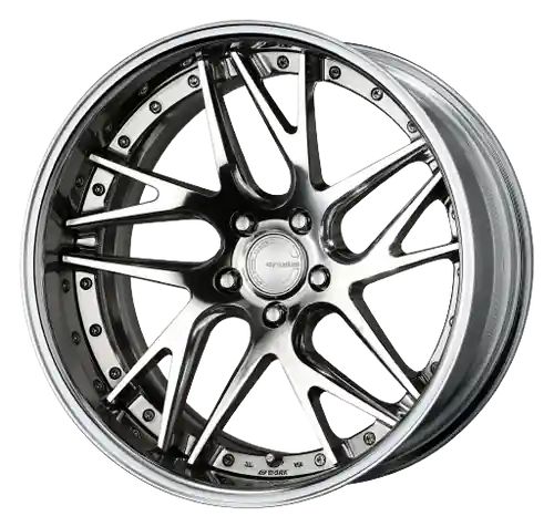 Work Gnosis Cvx 5x115 22x8.5+38 W Disk Buff Finish Free Shipping