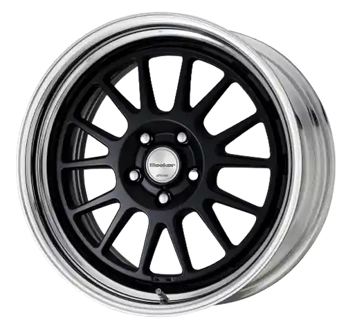 Authentic Work Seeker Fx 4x100 18x10+12 A Disk Matte Black