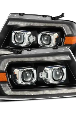AlphaRex 04-08 Ford F-150 (No 2004 Heritage) LUXX-Series LED Proj HL A — PMD Premier Motoring Development Seasonal Sale