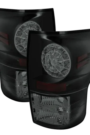Authentic Spyder Toyota Tundra 07-13 LED Tail lights Black Smoke ALT-YD-TTU07-LE — PMD Premier Motoring Development