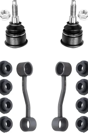 4pc Front Lower Ball Joints Sway Bar Links Suspension Kit Genuine