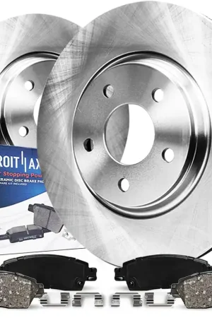 4pc Rear Disc Rotors and Ceramic Brake Pads Kit Save Now
