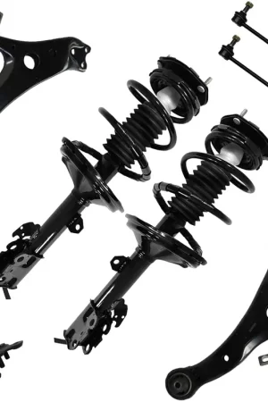 8pc Front Struts Sway Bar Links Lower Control Arms Ball Joints Suspension Kit Sale