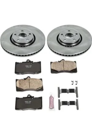 Budget Power Stop 07-11 Lexus GS350 Front Autospecialty Brake Kit