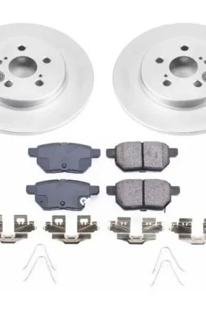 Power Stop 11-17 Lexus CT200h Rear Z17 Evolution Geomet Coated Brake Kit Buy Direct