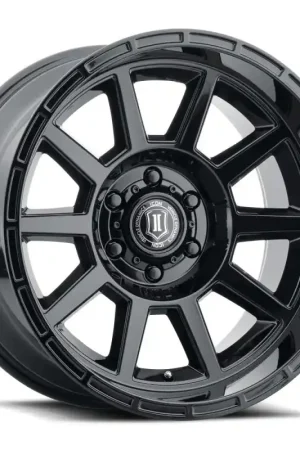 ICON Recoil 20x10 5x150 -24mm Offset 4.5in BS Gloss Black Wheel Special Discount