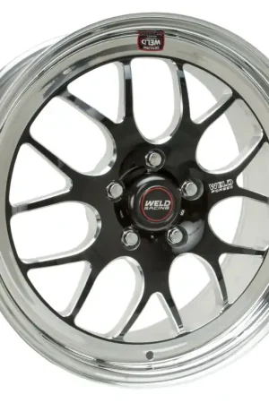 Shop Now Weld S77 18x8.5 / 5x4.75 BP / 5.7in. BS Black Wheel (Medium Pad) - Non-Beadlock