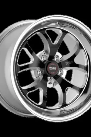 Direct From Factory Weld S76 20x10.5 / 5x5 BP / 7.8in. BS / 50mm Offset Black Wheel (High Pad) - Non-Beadlock