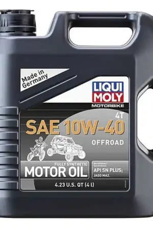Mega Sale LIQUI MOLY 4L Motorbike 4T 10W40 Offroad