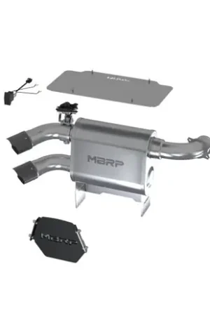 MBRP 17-18 Can-Am Maverick X3 Dual Out Active Exhaust Best Seller