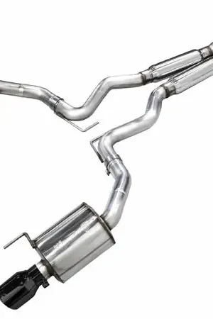 Exclusive AWE 2024 Ford Mustang GT Fastback S650 RWD Touring Catback Exhaust w/ Dual Diamond Black Tips