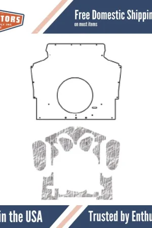 Editor’s Pick Hood Insulation Pad Heat Shield for 75-81 Chevy Camaro F-Body, Induction Smooth