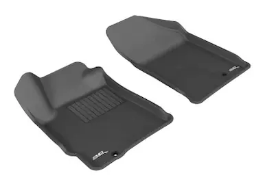 3D MAXpider 2007-2012 Nissan Altima Coupe/Sedan Kagu 1st Row Floormat - Black - L1NS06211509 Holiday Sale