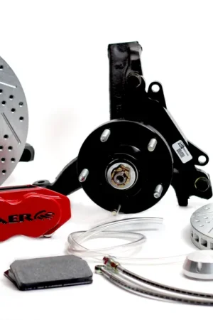 Free Delivery Baer Brakes 4301463B-1X Baer Brakes 11" SS4+ Front Brake Kit, Black, Slot, Std. Studs