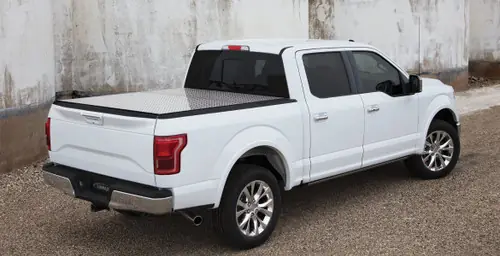 Access LOMAX Professional Series Tri-Fold Cover 17-19 Ford Super Duty F-250/F-350/F-450 6ft 8in Bed #B0010049 Limited Time