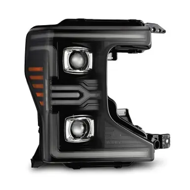 AlphaRex 20-22 Ford F-250/350/450/550 SD LUXX-Series LED Proj Headlights Bk w/Acv Light SS & SBDRL - 880341 Super Sale