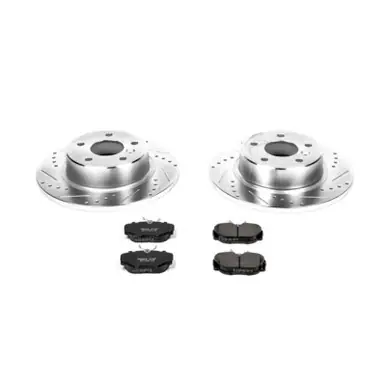 Power Stop 99-04 Land Rover Discovery Rear Z23 Evolution Sport Brake Kit - K6152 Hot Deal
